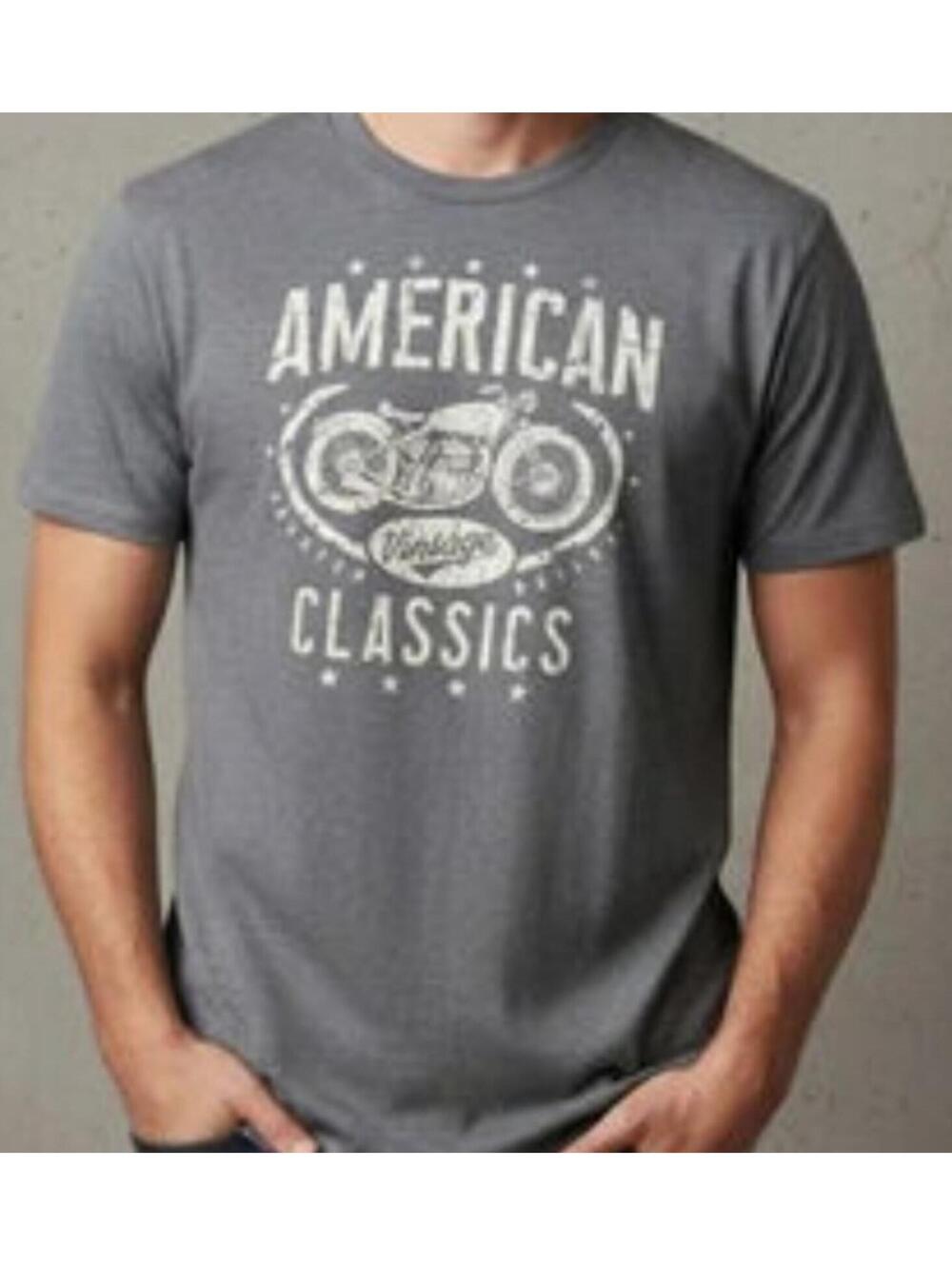 Sonoma Men’s Tee Gray American Vintage Classics Custom Builds Size 2XB